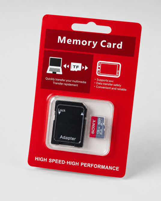 Карта пам’яті Sony 128GB microSDXC Class 10 з SD-адаптером Київ - фото 2