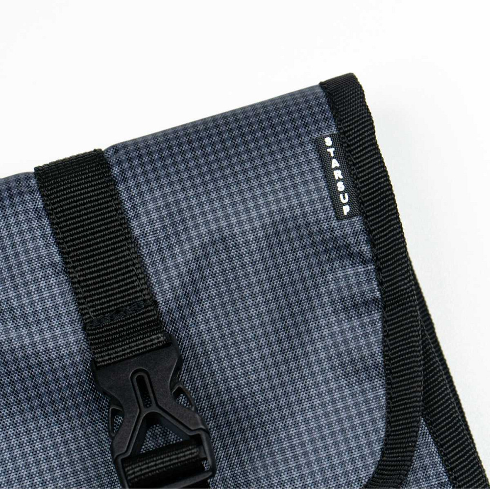 Дорожный несессер органайзер с крючком и зеркалом для косметики StarsUp ST-L (Серый) Сумы - изображение 7