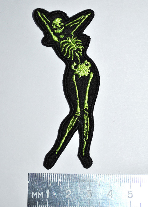 Нашивка патч Скелет женщины Запорожье - изображение 2