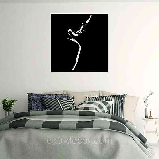 Декоративне настінне Панно «Силует жінки», Декор на стіну Київ