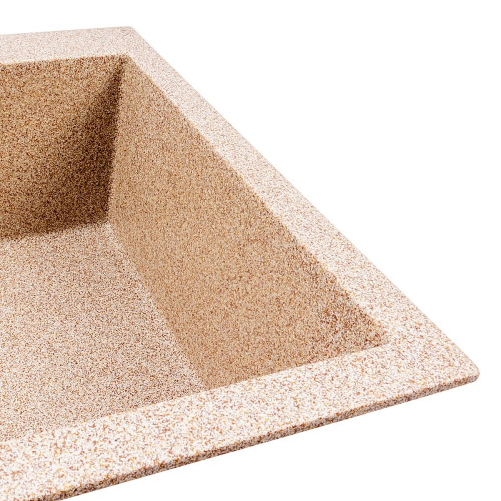 VALESO Кухонна гранітна мийка 5750 DAVINA VALESO карамель Коломия - фото 6