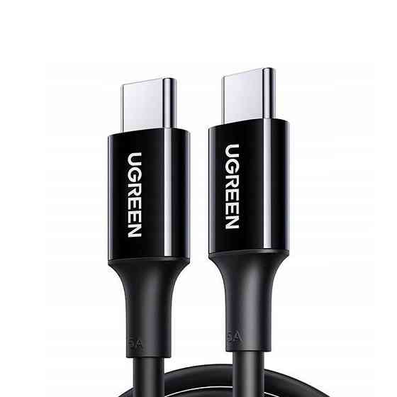 Кабель USB 2.0 Type-C M-M, 1 м, 100W Чорний, US300 UGREEN Вінниця
