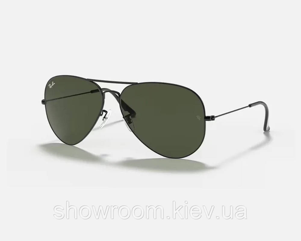 Жіночі сонцезахисні окуляри Ray Ban aviator 3025 (002/62) Lux Київ - фото 1