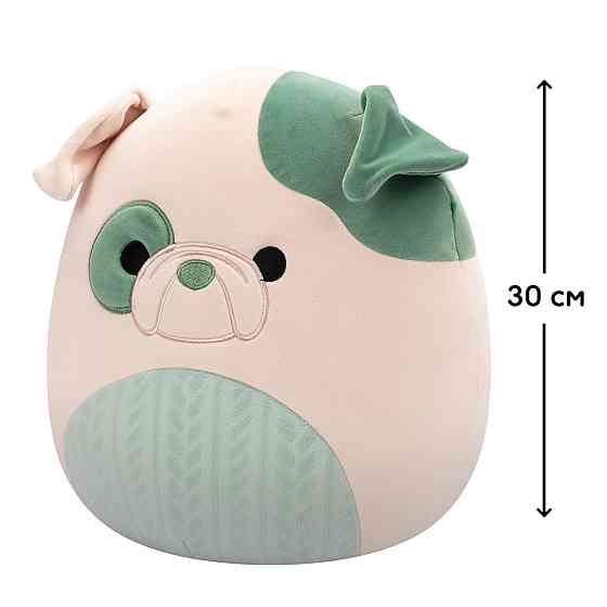 М'яка іграшка Squishmallows – Бульдог Августін (30 cm) Дніпро