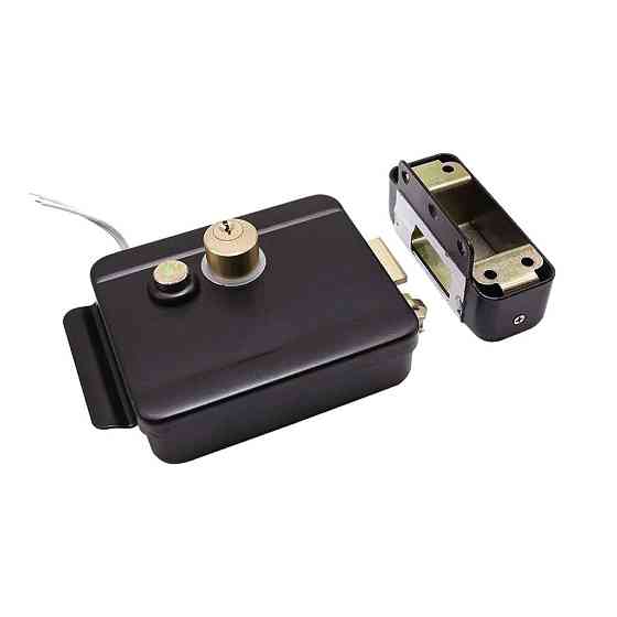 Замок электромеханический (накладной) GV LEMch-110 Black Киев