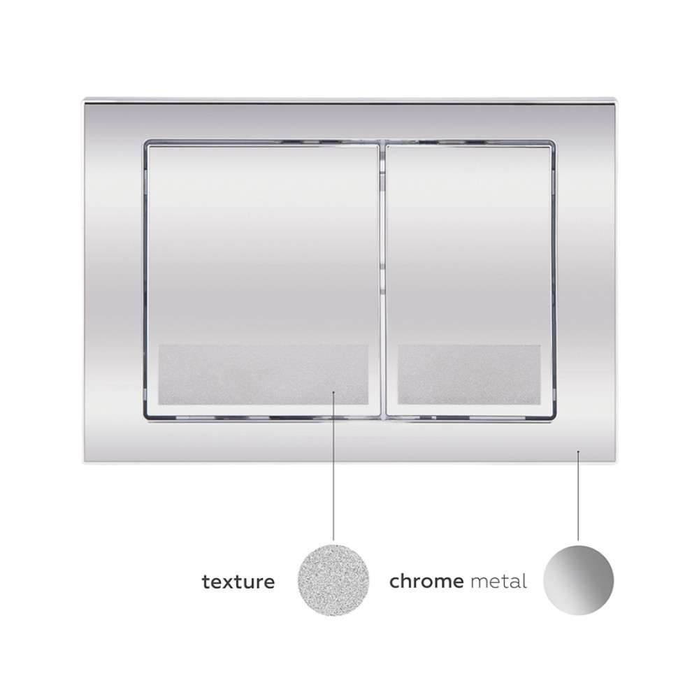 Набір інсталяція 4 в 1 Qtap Nest ST з квадратною панеллю змиву QT0133M425M06028CRM Київ - фото 6