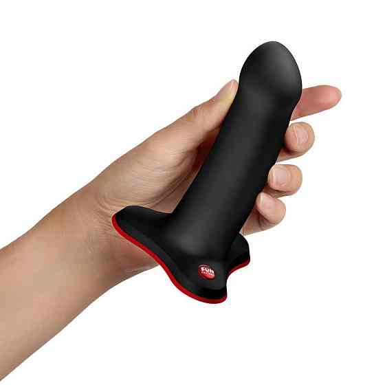 Фалоімітатор Fun Factory AMOR Black, довжина 14,6 см, діаметр 3,7 см, вигнутий Sex Aura Київ