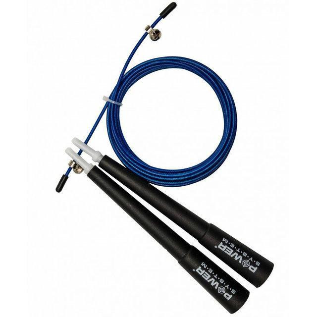 Скакалка швидкісна Power System PS-4033 Crossfit Jump Rope Blue (2,8m.) Луцьк - фото 2