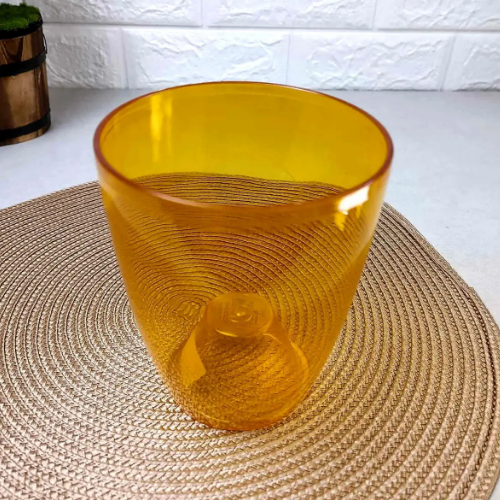 Вазон Орхідея 15*17см бурштиновий Алеана Житомир