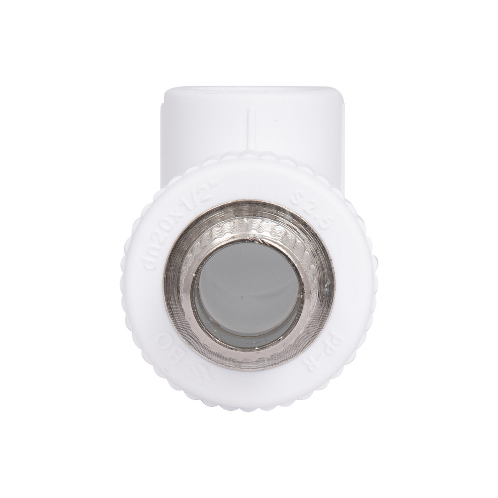 Куточок PPR Blue Ocean "Білий" 20х1/2", 90° НР Київ - фото 4