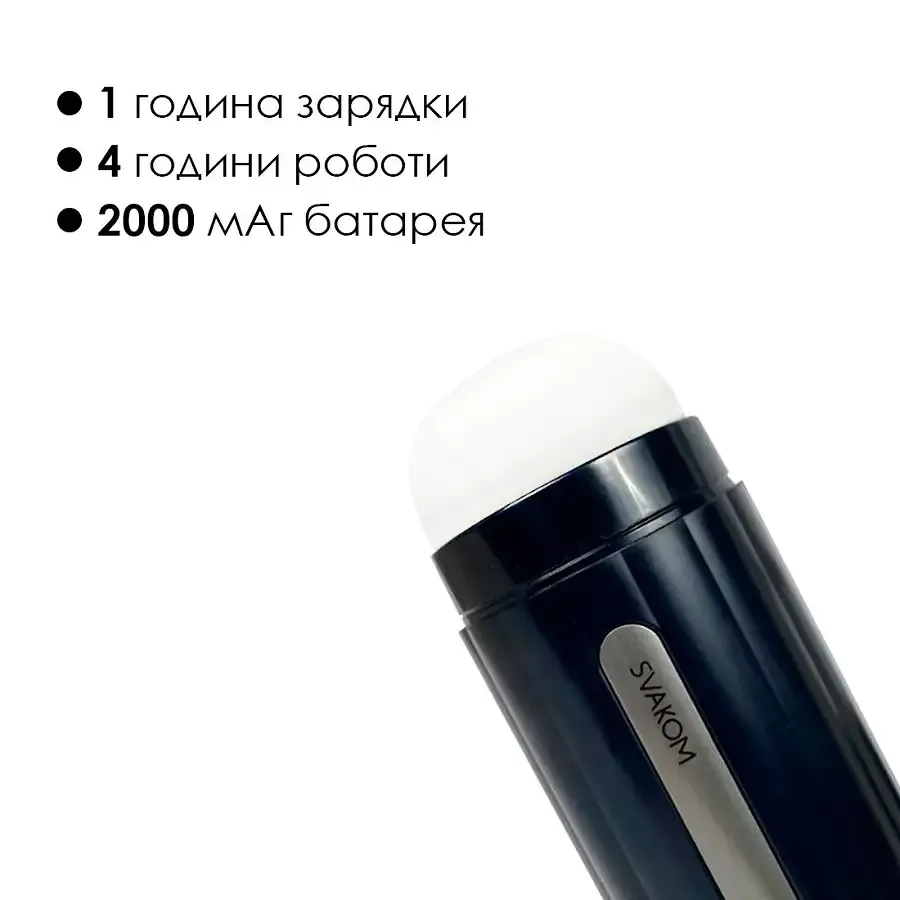 Інтерактивний смарт-мастурбатор Svakom Hannes Neo, підігрів до 38°C Львов - изображение 5