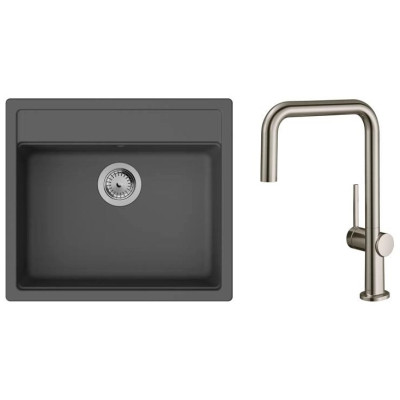 Мийка кухонна Hansgrohe S520-F510 + зміш. Talis M54 (43359800) Вінниця - фото 1