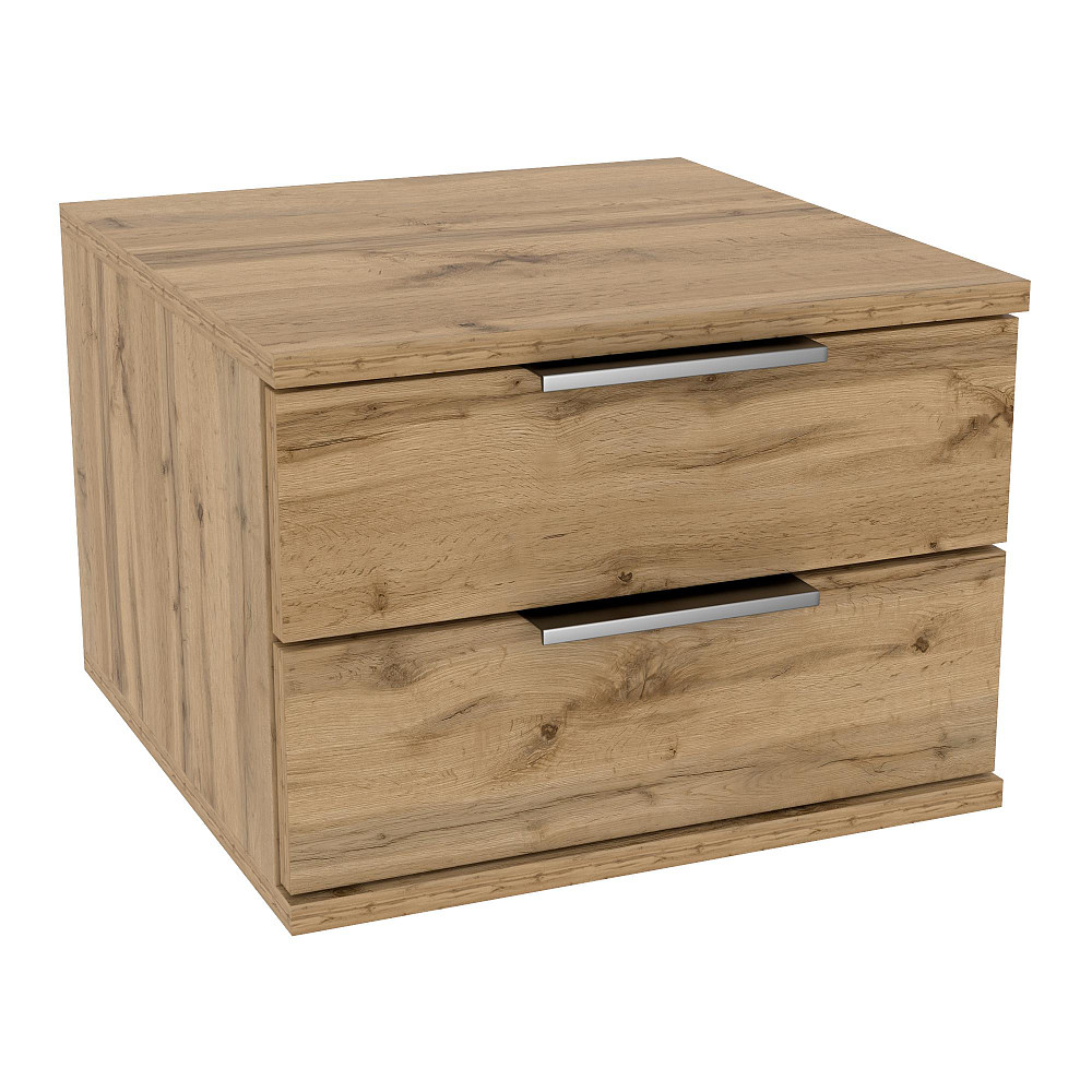 Тумба навесная прикроватная Кристалл, Дуб Аппалачи, 400/400/290 Львов - изображение 1