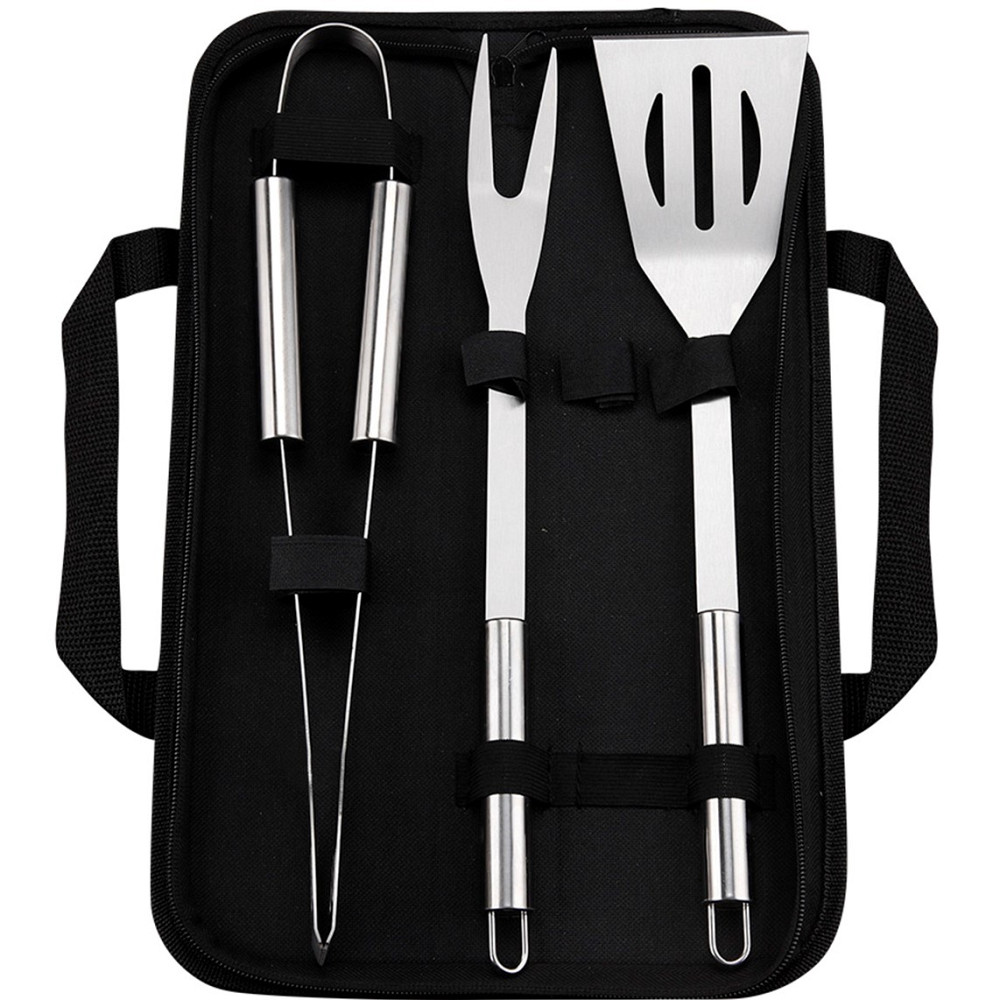 Lugi Набір аксесуарів для барбекю, мангала, гриля 3 предмети 40х10х5 см мангальне приладдя HP-2 Киев - изображение 1