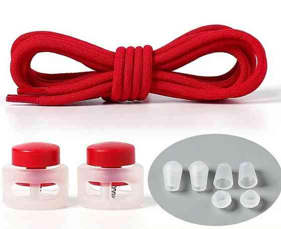 Шнурки еластичні без зав'язок з пластиковими фіксаторами Смела