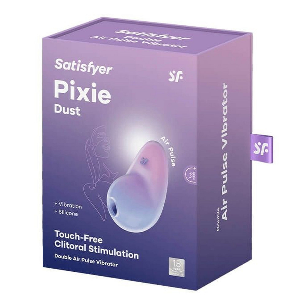 Вакуумний вібратор Pixie Dust violet/pink Sex Aura Київ - фото 1