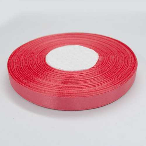 Стрічка атласна 12 мм червона 23 м Київ - фото 1