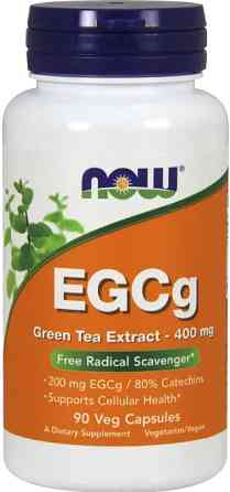 Зеленый чай Now Foods EGCg (Green Tea) 400 мг 90 капс Киев