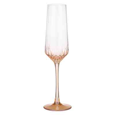 Набор бокалов Ardesto Black Mars Favola 220мл, 2шт, скло, прозоро-золотистий (AR2622G) Винница