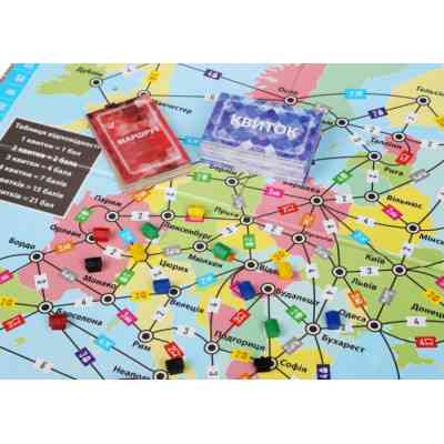 Настольная игра Arial Путешествие по Европе (91027) Винница