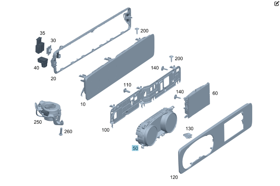 Mercedes-Benz  A2139000209 Щиток - комбінація приладів дизель E-class W213 E-class S213 Одеса - фото 5
