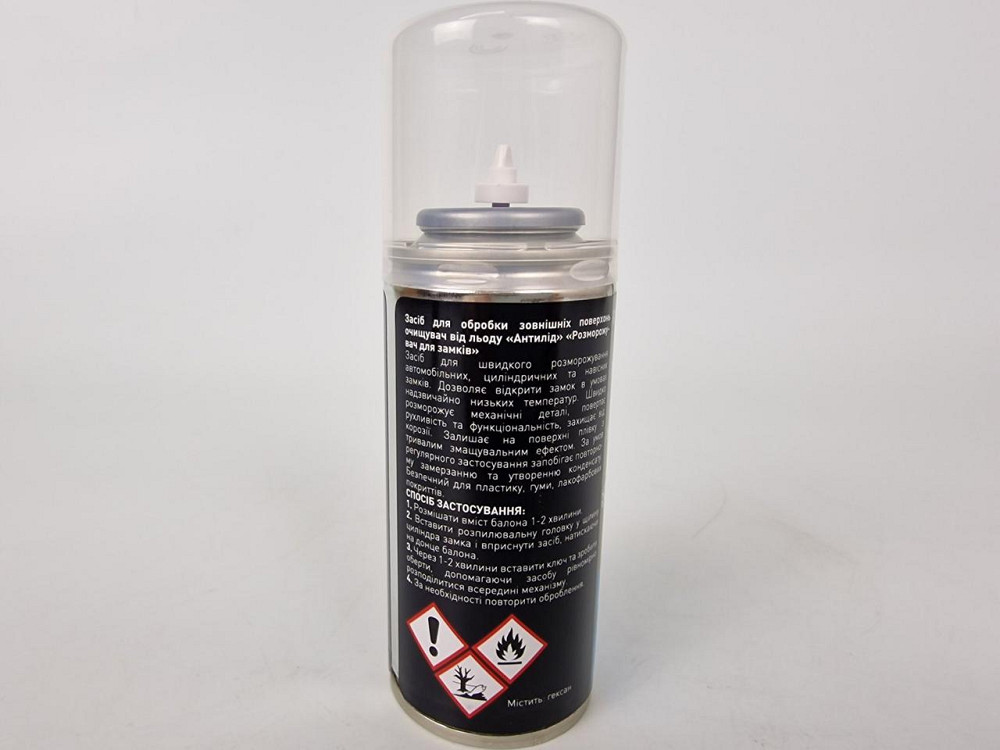 Очисник для льоду "Антиліт. Розморозник для замків в аерозолі. пакованні 100 мл. Rector (1 шт.) Харків - фото 2