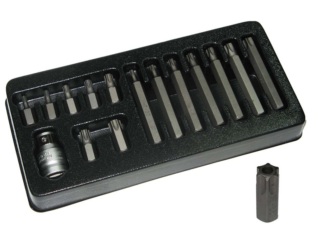 Набор бит 15пр. TORX с углублением KingRoy 31564 Винница - изображение 2