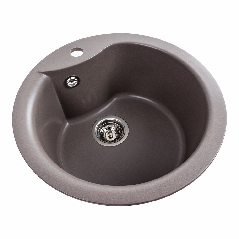 VALESO Гранітна мийка для кухні VALESO 480 TURAS матова Дюна Коломыя - изображение 10