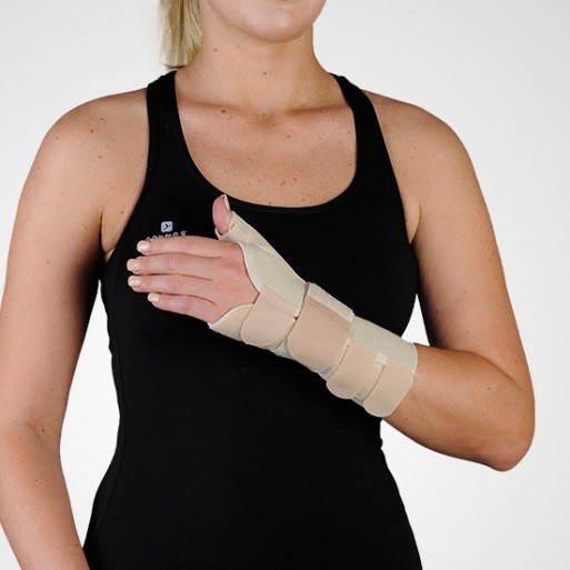 Бандаж для фіксації зап'ястя і великого пальця - Ersamed SL-21 розмір XXL на ліву руку 23-25 см Дніпро - фото 1