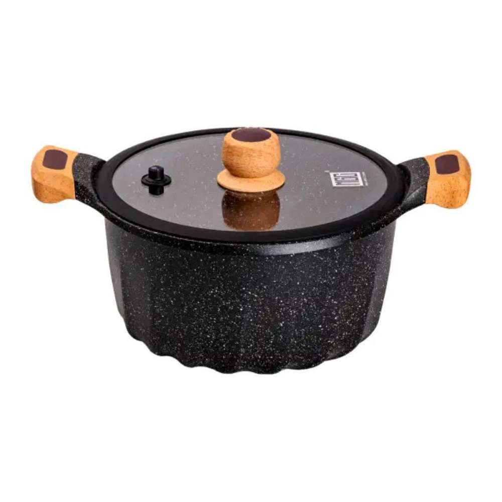 Набір посуду, комплект з 4 каструль і сковорідок, MGC, чорний HP-4-404B Київ - фото 3