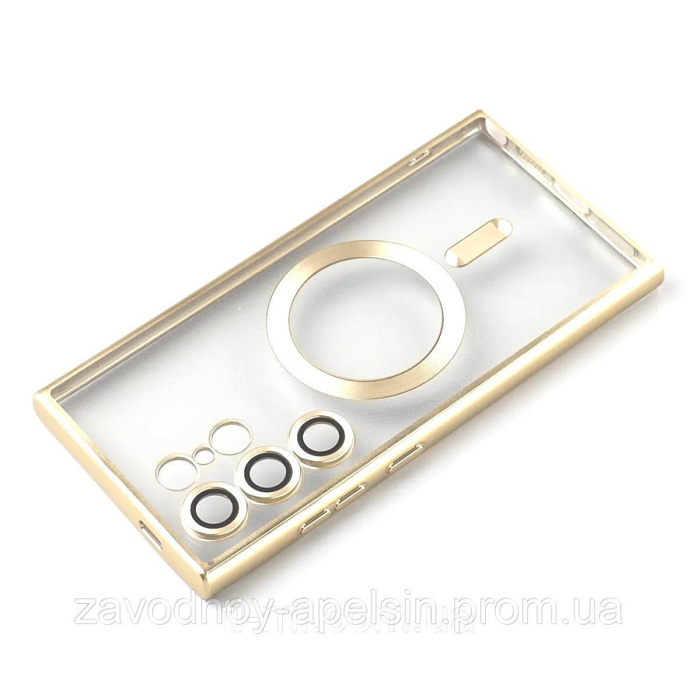 Samsung S25 Ultra S938 Чохол силіконовий Захист камери (золотий) Одеса - фото 2