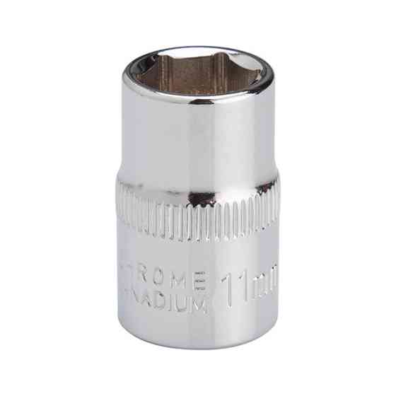 Головка шестигранна 3/8", 11×20 мм, Cr-V, STORM INTERTOOL ET-0411 Київ