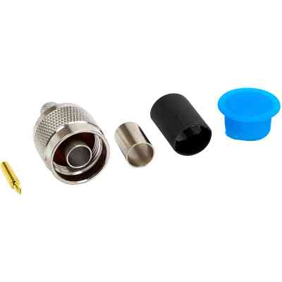 Коннектор N-male обжимной разъем для кабеля RG6 HiSmart (TV991280) Винница