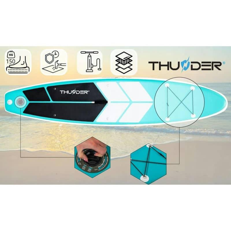 Надувна SUP дошка (Сапборд) THUNDER COAST MINT 320 Київ - фото 5