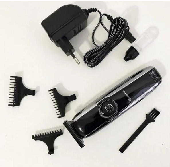 Машинка для стрижки GEMEI GM 6050 професійна бездротова модель з насадками та потужним мотором 5203 Одеса - фото 7