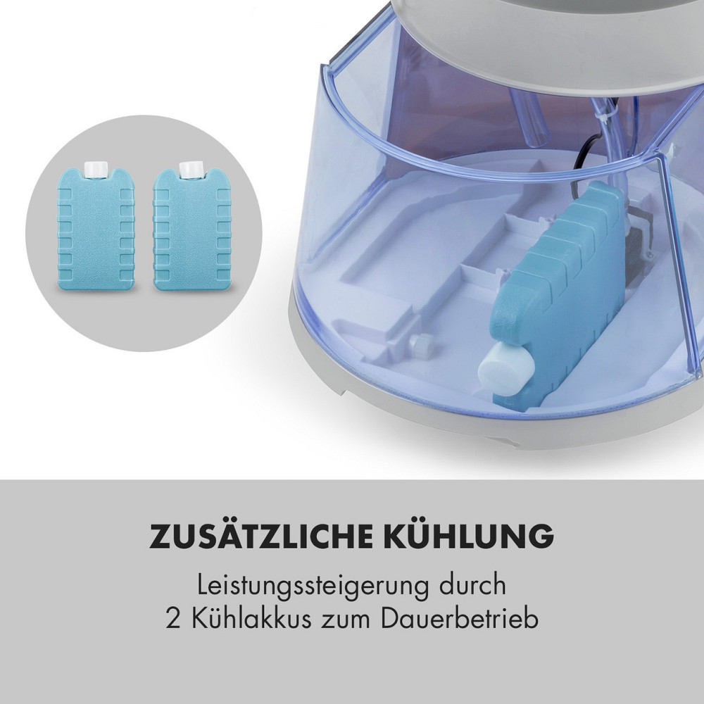 Skyscraper Ice Вентилятор воздухоохладителя 4-в-1 210 м³/ч 30 Вт осцилляционный мобильный пульт дистанционного Ровно - изображение 3