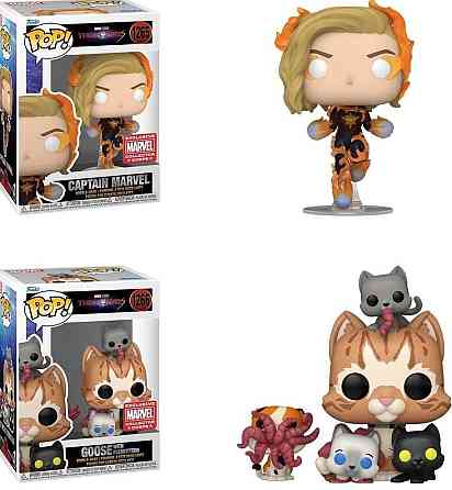 Коробка Фанко Поп Марвели Оригинальный Funko Pop The Marvels XL. Харьков