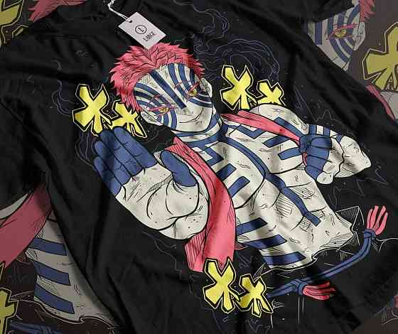 Футболка для мальчика аниме Флкл Харуко Фоолй Коолй оверсайз (рост от 165 до 180 ) Черний AnimeJ0971m Днепр