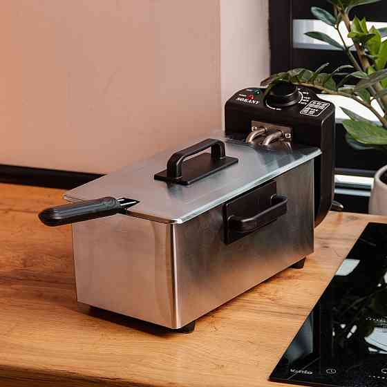 Фритюрница Sokany на 3.5 литра, 2000 Вт Киев