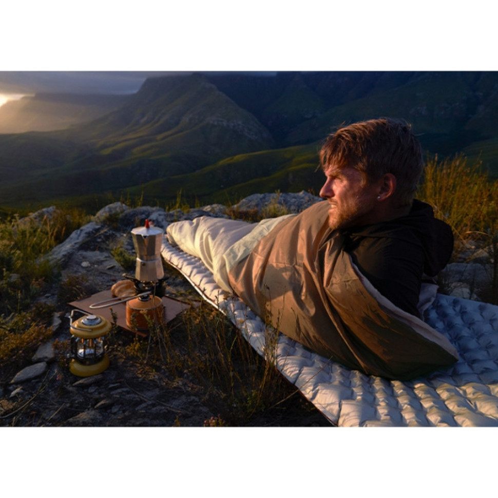 Спальний мішок Naturehike LW180 CNK2550WS026 Sunny Day PL01, (14°C) XL синій Київ - фото 7