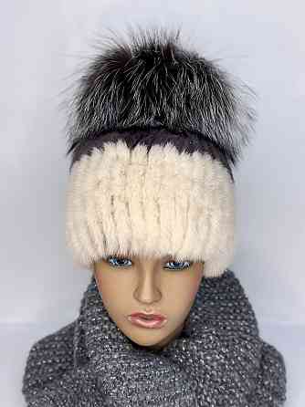 Шапка хутряна жіноча бон Джина Rex Бежевий Харків