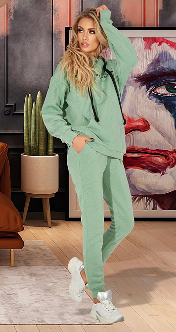 Женский стильный тёплый костюм на флисе (50) Киев - изображение 7