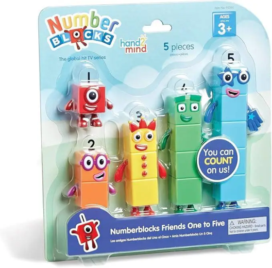 Набор игровых фигурок Numberblocks Друзья от 1 до 5 Киев