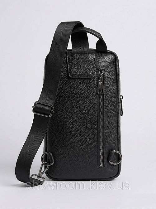 Чоловіча сумка на груди (слінг), бананка, барсетка Lacoste (0441) Київ - фото 4