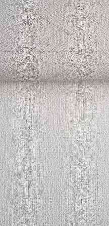 Шпалери вінілові на флізеліні Rasch Golden Hour метрові однотонні структурні під тканину мішковини світло-сірі Київ