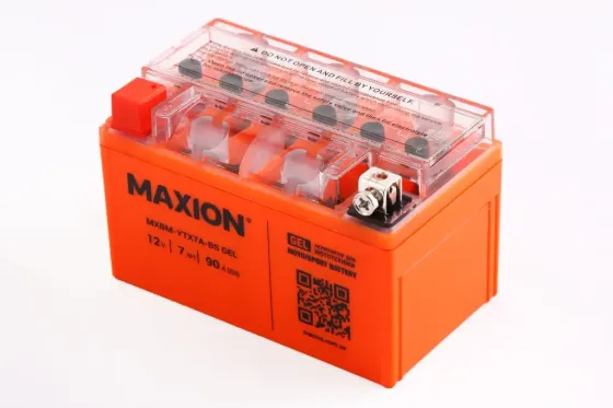 Аккум. батарея Мото 12В 7 Ач «Maxion» гелевий (низький) Вінниця