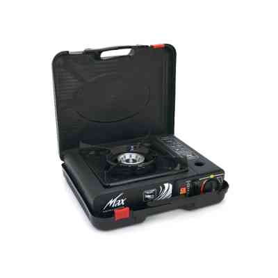 Портативна газова плитка Voltronic MAX-664 під газові балони бутан та пропан-бутан (MAX-66) Вінниця