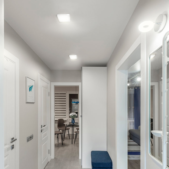 LED Світильник накладний квадратний 18W 5000К 220V VL-DLSS-185 Videx Житомир - изображение 5