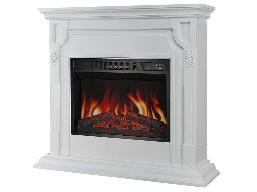 Каминокомплект универсальный 2в1 ArtiFlame Toronto AF23S белый с обогревом и звуком горения огня Львов - изображение 5