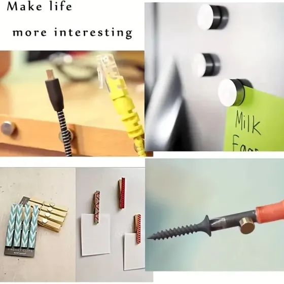 Неодимові магніти 10x5 мм (10 шт.) для дому та промисловості Київ